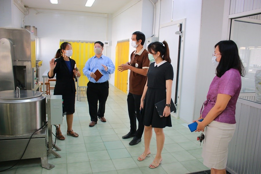 รับการตรวจประเมินอาคารต้นแบบการผลิต