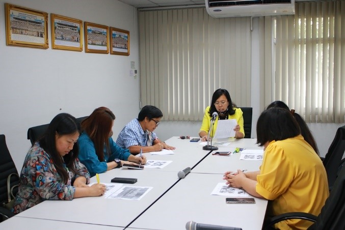 ประชุมเตรียมความพร้อมการจัดนิทรรศการแสดงผลงาน