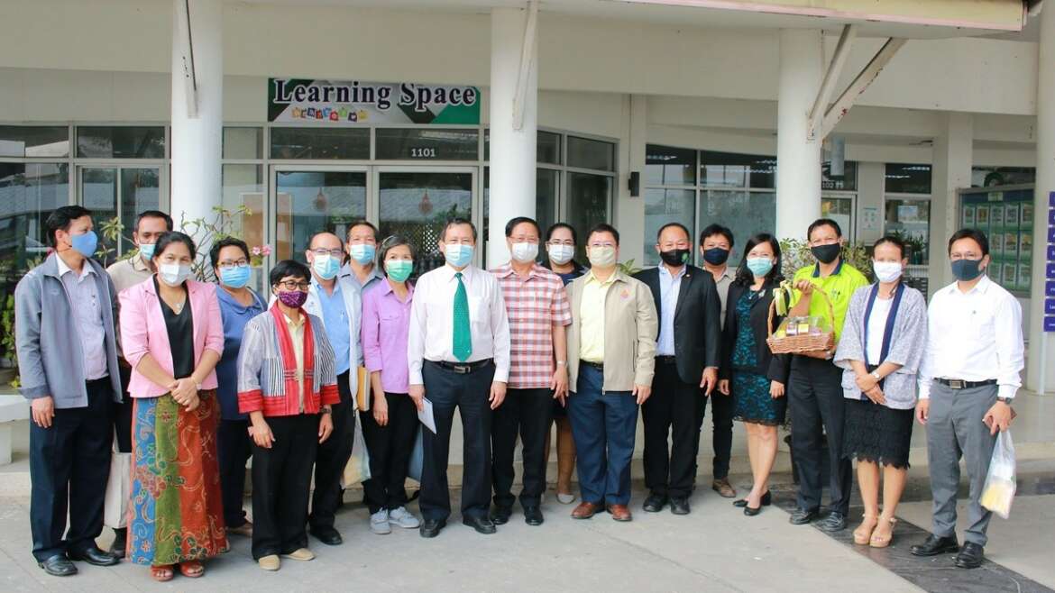 ลงพื้นที่ตรวจเยี่ยมงานฟาร์ม