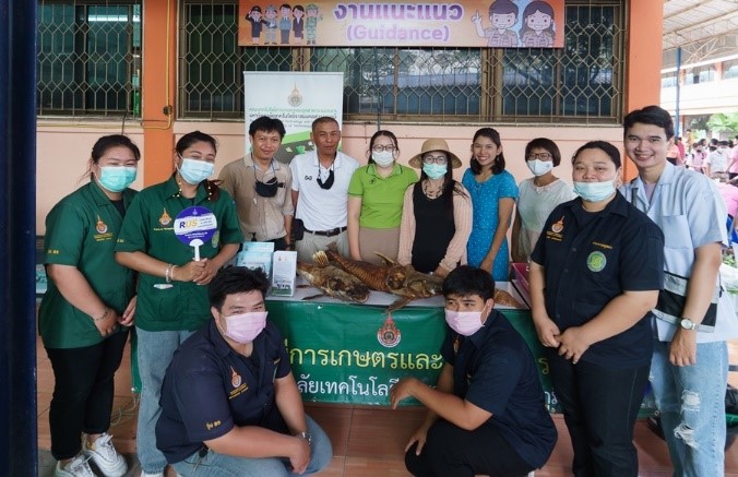 ร่วมจัดกิจกรรมส่งเสริมการเรียนรู้ด้านวิทยาศาสตร์ ให้กับสถานศึกษาในเครือข่าย