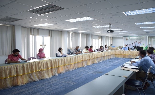 ประชุมหัวหน้าโครงการงานฟาร์ม