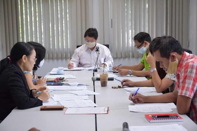 ประชุมคณะกรรมการบริหารความเสี่ยง