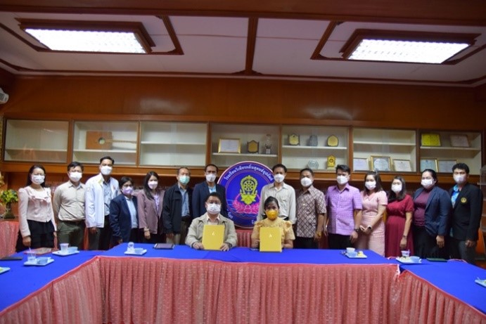 คณะเทคโนโลยีการเกษตรฯ มทร.สุวรรณภูมิ ลงนามความร่วมมือในการพัฒนา ด้านเทคโนโลยีการเกษตร กับ โรงเรียนวิเชียรกลิ่นสุคนธ์อุปถัมภ์