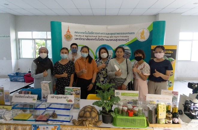คณะเทคโนโลยีการเกษตรฯ ร่วมจัดบูธประชาสัมพันธ์หลักสูตร แนะแนวการศึกษาต่อ