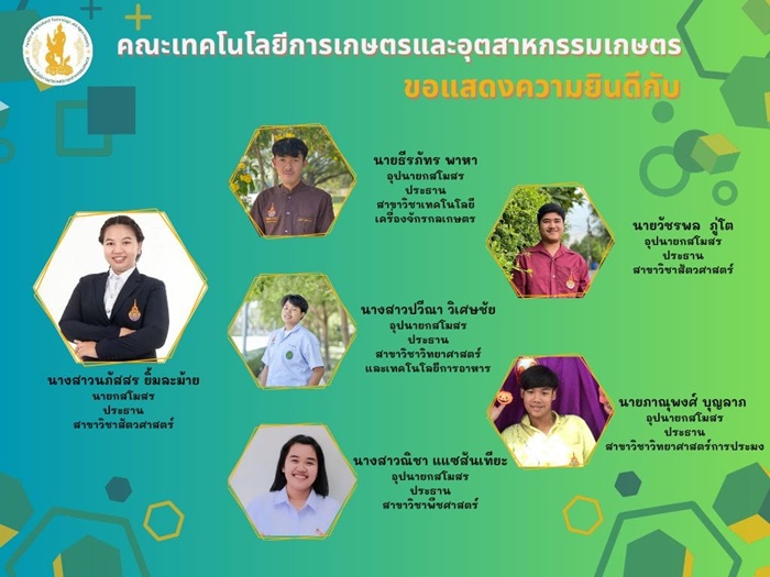 ขอแสดงความยินดี กับ คณะกรรมการสโมสรนักศึกษา ประจำปีการศึกษา 2566