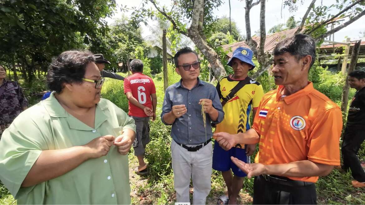 เกษตรอยุธยา ราชมงคลสุวรรณภูมิ ให้ความรู้การเกษตรที่เป็นมิตรกับสิ่งแวดล้อม