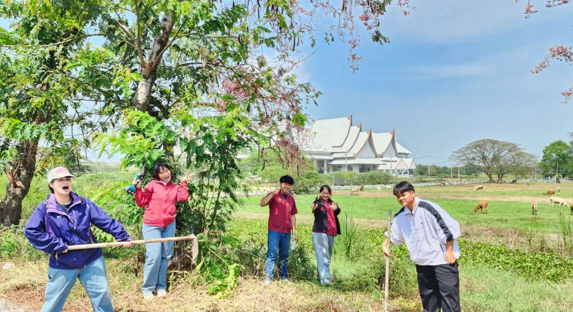 เกษตรอยุธยา ราชมงคลสุวรรณภูมิ จัดกิจกรรม Big Cleaning Month สาขาวิชาสัตวศาสตร์