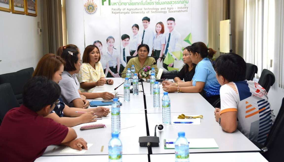 เกษตรอยุธยา ราชมงคลสุวรรณภูมิ ประชุมหารือจัดทำข้อเสนอโครงการร่วมกับสถาบันวิจัยและพัฒนา